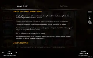 Bang Bang Reloaded – Game rules