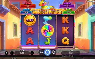 Magical Pinata – Hold & Hit 3×3 – Winning spin