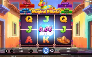 Magical Pinata – Hold & Hit 3×3 – Winning spin