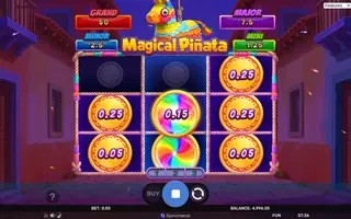 Magical Pinata – Hold & Hit 3×3 – Bonus round