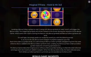 Magical Pinata – Hold & Hit 3×3 – Game rules