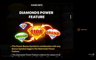 Diamonds Power XXL Hold and Win – Game rules