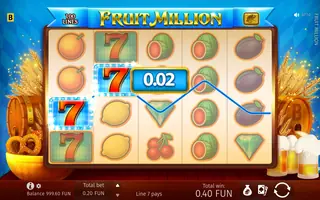 Fruit Million – Winning spin