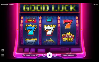 Hot Triple Sevens – Base game