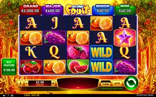 Go High Fruit – Feature in play