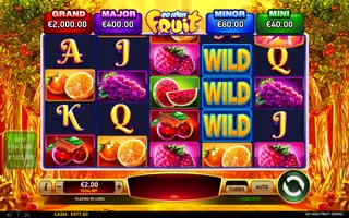 Go High Fruit – Feature in play