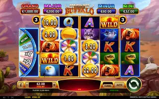 Immortal Ways Buffalo – Feature in play