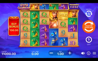 Legend of Cleopatra Megaways – Base game