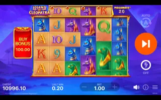 Legend of Cleopatra Megaways – Winning spin