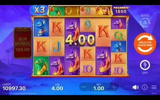 Legend of Cleopatra Megaways – Feature in play