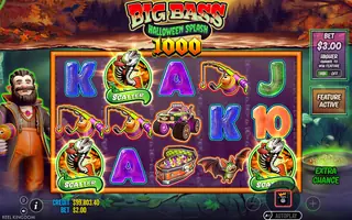 Big Bass Halloween Splash 1000 – Feature in play