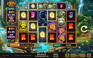 Majestic Cats DeluxeWays – Winning spin