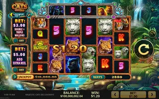 Majestic Cats DeluxeWays – Winning spin