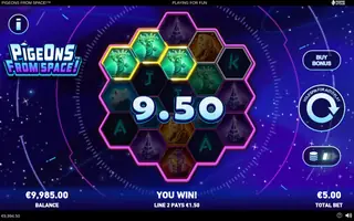 Pigeons from Space – Winning spin