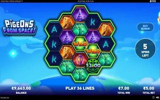 Pigeons from Space – Free spins