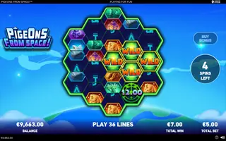 Pigeons from Space – Free spins