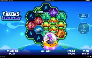 Pigeons from Space – Free spins