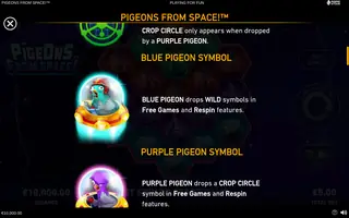 Pigeons from Space – Game rules