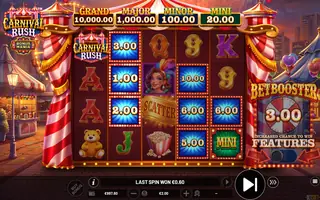 Carnival Rush – Winning spin
