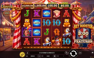 Carnival Rush – Feature in play