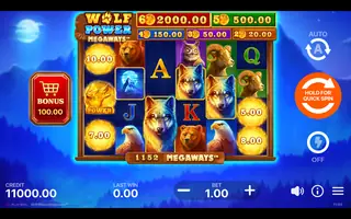 Wolf Power Megaways – Base game