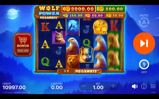 Wolf Power Megaways – Base game