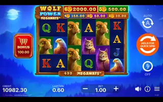 Wolf Power Megaways – Winning spin
