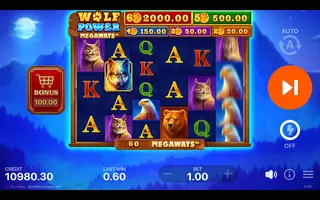 Wolf Power Megaways – Winning spin
