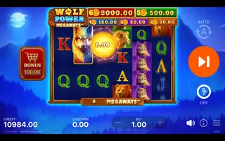 Wolf Power Megaways – Feature in play