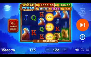Wolf Power Megaways – Feature in play