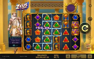 Zeus x 1000 – Free spins