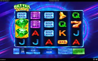Better Wilds – Winning spin