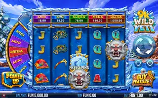 9k Wild Yeti – Free spins