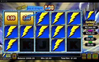Lightning Leopard – Bonus round