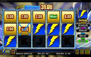 Lightning Leopard – Bonus round