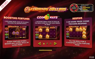 5 Flaming Dollars – Game rules