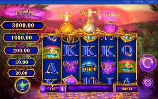 Mystery of the Lamp Treasure Oasis – Bonus round