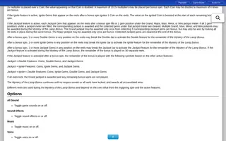 Mystery of the Lamp Treasure Oasis – Game rules