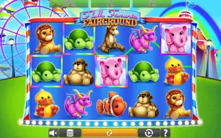 Fluffy Favourites Fairground – Feature in play