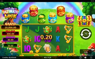 Area Link Ultimate Luck – Winning spin