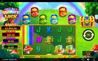 Area Link Ultimate Luck – Feature in play