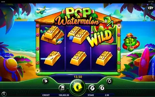 Pop-a-Watermelon – Winning spin