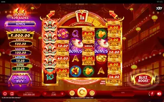 Fu Wǔ Shī Gold Blitz Ultimate – Base game
