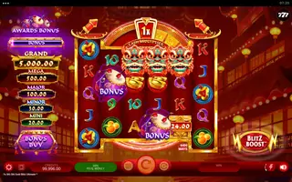 Fu Wǔ Shī Gold Blitz Ultimate – Winning spin