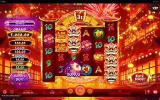 Fu Wǔ Shī Gold Blitz Ultimate – Winning spin