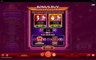 Fu Wǔ Shī Gold Blitz Ultimate – Bonus buy