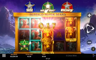Buffalo Super Stars – Winning spin
