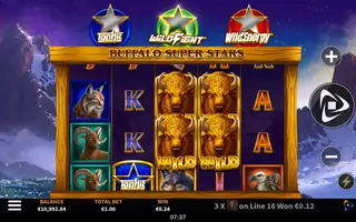 Buffalo Super Stars – Winning spin