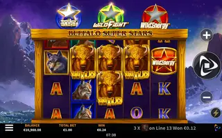 Buffalo Super Stars – Winning spin