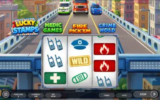 Lucky Stamps – Feature in play